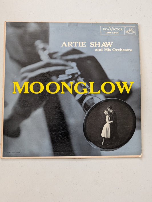 Artie Shaw And His Orchestra  Moonglow 1956 LP   RCA Victor  LPM-1244 (Vintage Vinyl Record LP Album)