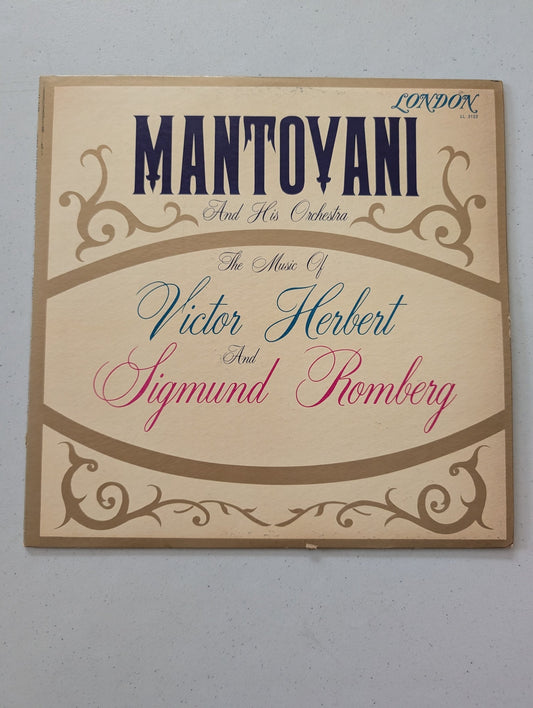 Mantovani And His Orchestra - The Music Of Victor Herbert And Sigmund Romberg (Vintage Vinyl Record LP Album)