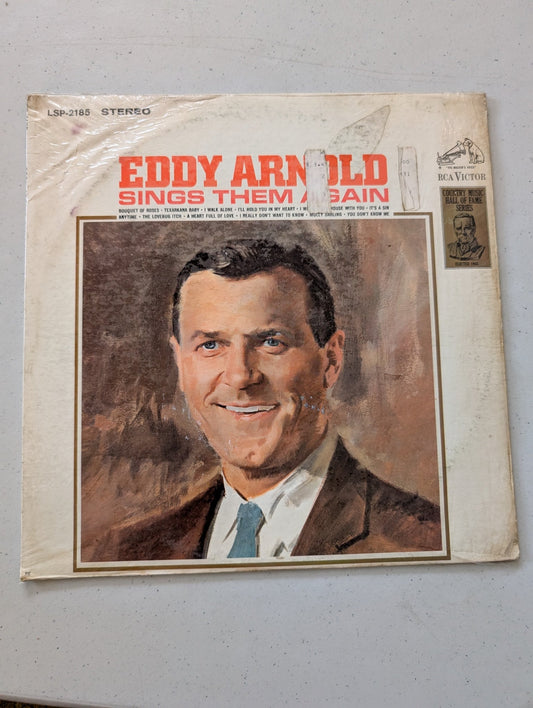 Eddy Arnold Sings Them Again [vinyl - 12"] RCA Victor LPM 2185 (Vintage Vinyl Record LP Album)