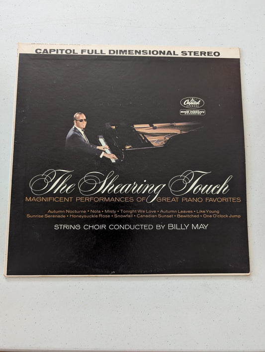The Shearing Touch Magnificent Performances of Piano Favorites LP ST1472 (Vintage Vinyl Record LP Album)
