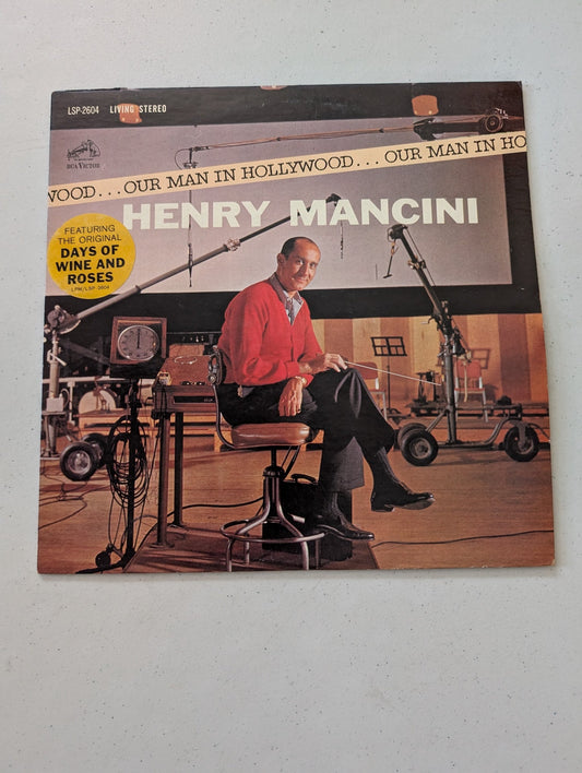 HENRY MANCINI: Our Man in Hollywood US RCA LSP-2604 Living Stereo LP 1s/1s Vinyl(Vintage Vinyl Record LP Album)