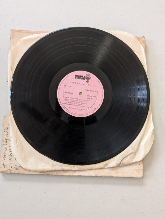 Pedro Infante 1978 (Vintage Vinyl Record LP Album)