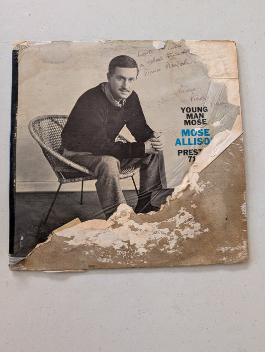 Mose Allison - Young Man Mose, Vinyl LP, 1958(Vintage Vinyl Record LP Album)