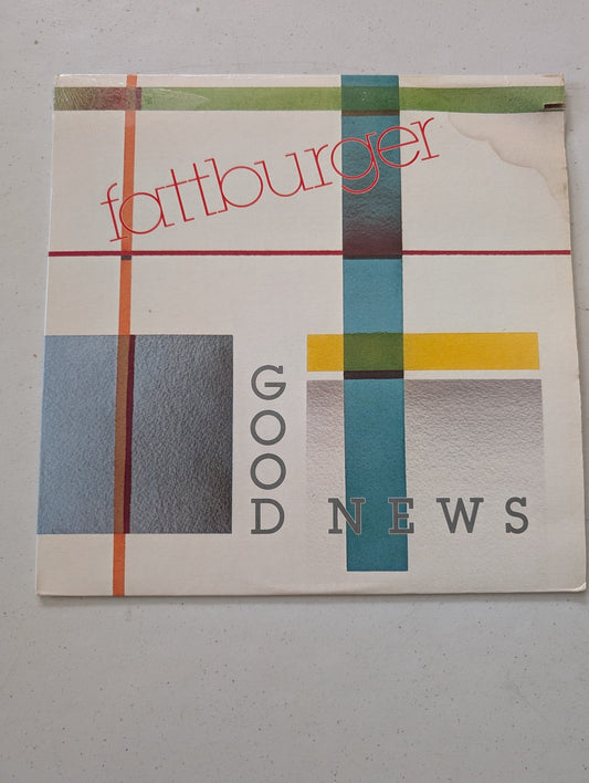FATTBURGER: good news Intima Records 12" LP 33 RPM(Vintage Vinyl Record LP Album)