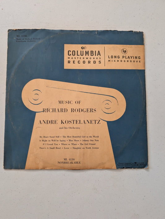 ANDRE KOSTELANETZ STRAUSS WALTZES vinyl record(Vintage Vinyl Record LP Album)
