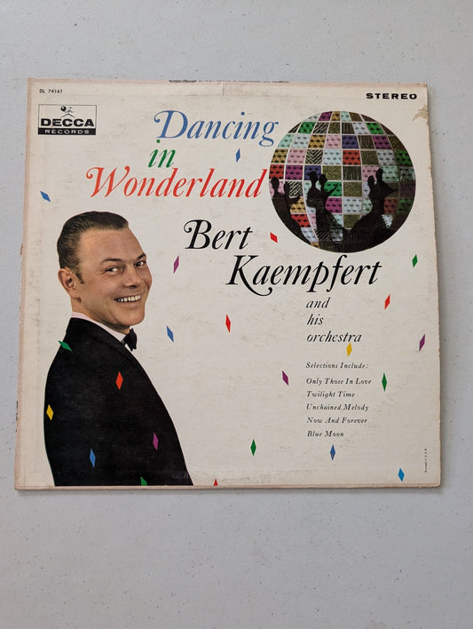 Bert Kaempfert & His Orchestra - Dancing in Wonderland (DL 4161) LP Vinyl Album (Vintage Vinyl Record LP Album)