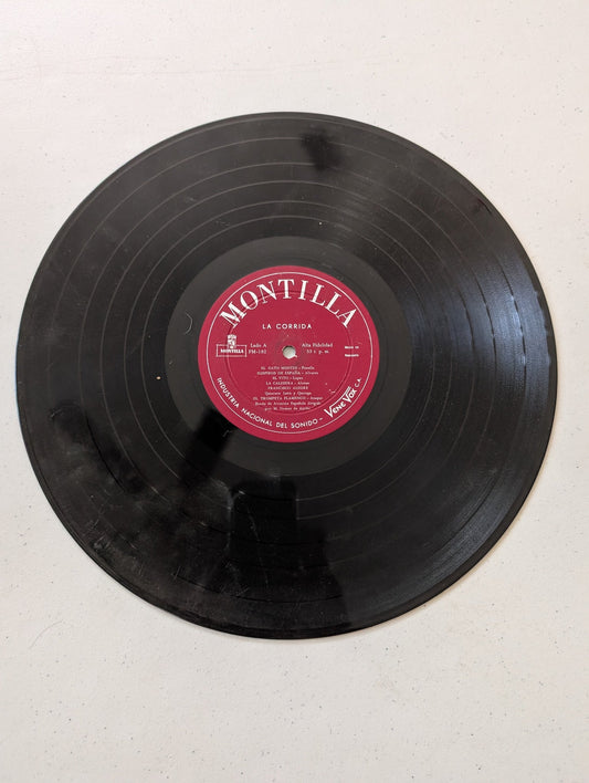 La Corrida by Montilla Records(Vintage Vinyl Record LP Album)