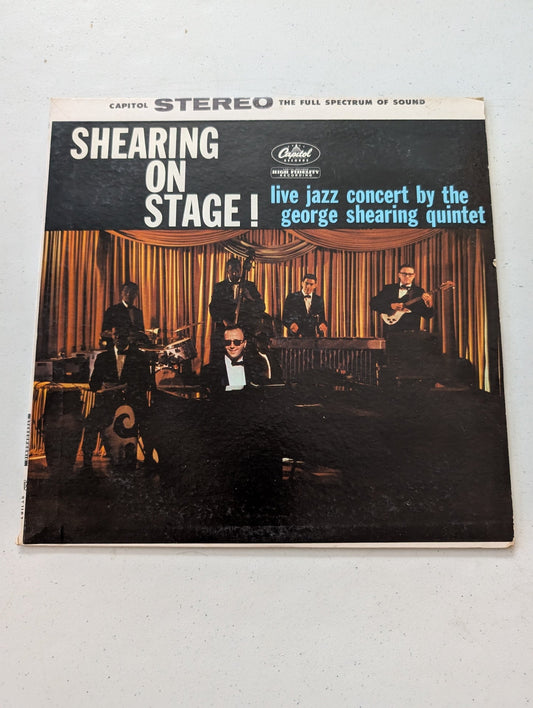 The George Shearing Quintet - Shearing On Stage! (LP, Album, RE)(Vintage Vinyl Record LP Album)