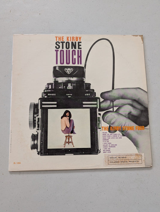 KIRBY STONE FOUR: the kirby stone touch COLUMBIA 12" LP 33 RPM(Vintage Vinyl Record LP Album)