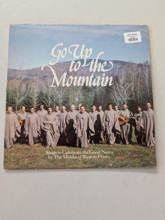 MONKS OF WESTON PRIORY Go Up To The Mountain Songs to celebrate the good news GOSPEL LP (Vintage Vinyl Record LP Album)
