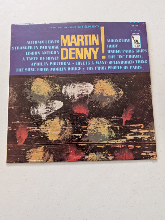 Martin Denny – Martin Denny! Vinyl LP Record Album LST-7438(Vintage Vinyl Record LP Album)