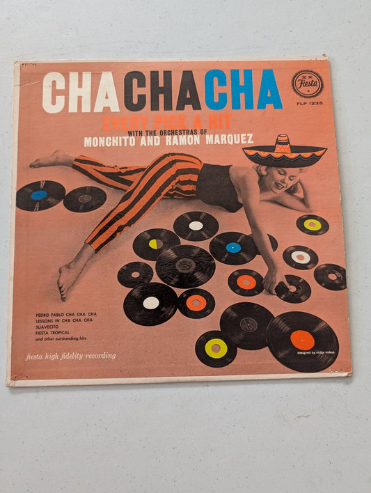Ramon Marquez And His Orchestra / Monchito And His Orchestra – Cha Cha Cha Every Pick A Hit(Vintage Vinyl Record LP Album)