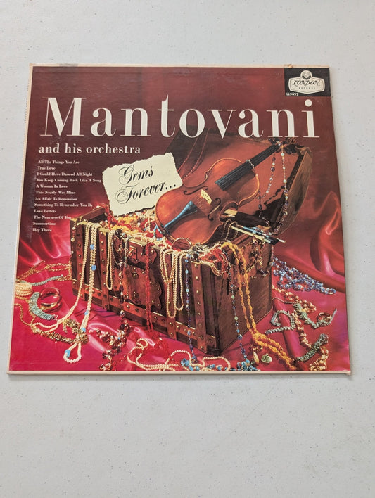 Mantovani And His Orchestra - Gems Forever... - London Records - PS 106 - LP 877(Vintage Vinyl Record LP Album)