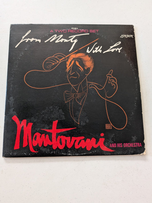 Mantovani And His Orchestra - From Monty, With Love - London Records - XPS 585/6(Vintage Vinyl Record LP Album)