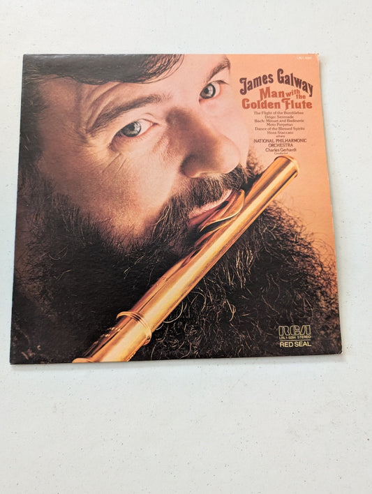 James Galway – Man With The Golden Flute(Vintage Vinyl Record LP Album)