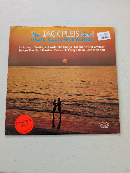 Jack Pleis Band, I Play The Songs The Whole World Sings, Vinyl LP(Vintage Vinyl Record LP Album)