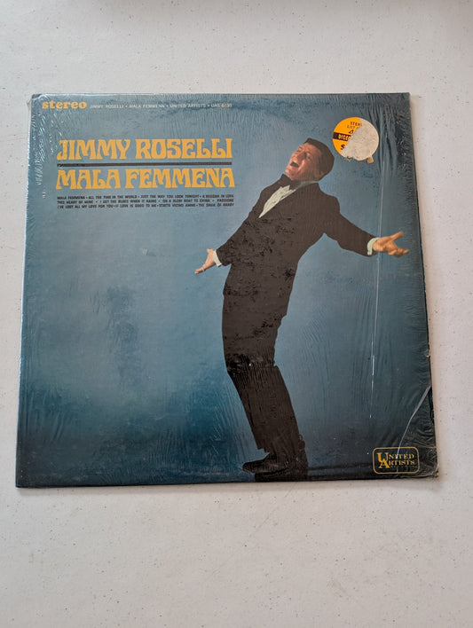 Jimmy Roselli - Mala Femmena - United Artists Records - UAS 6430 - LP, Album 130(Vintage Vinyl Record LP Album)