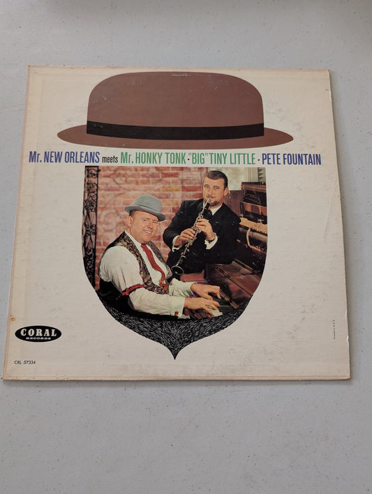 Pete Fountain / "Big" Tiny Little – Mr. New Orleans Meets Mr. Honky Tonk(Vintage Vinyl Record LP Album)