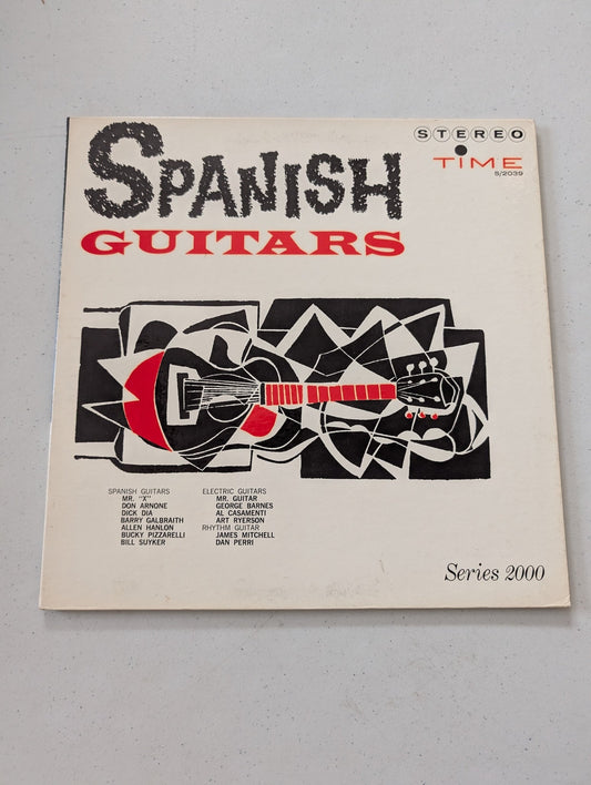 Spanish Guitars by Al Caiola ~ Time Series 2000 S/2039 ~ LP Record ~ 1962 Latin(Vintage Vinyl Record LP Album)