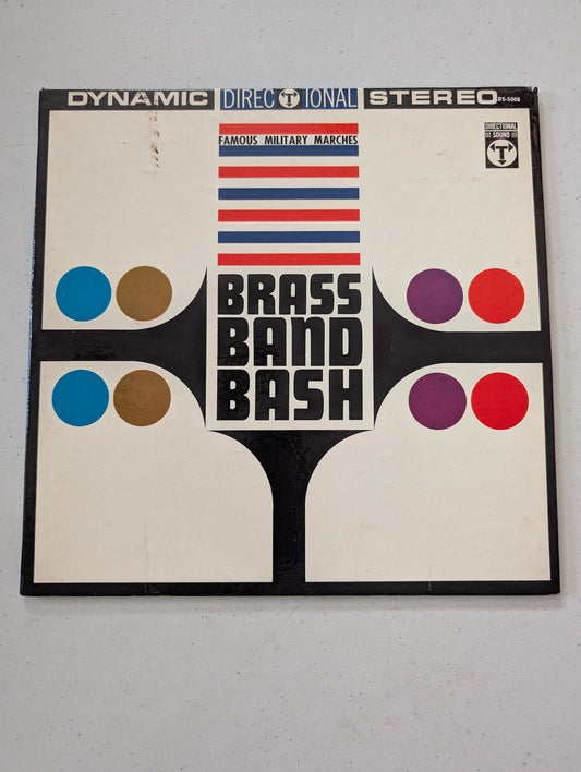 Brass Band Bash - Famous Military Marches Album DM 5008 (Directional Sound)(Vintage Vinyl Record LP Album)