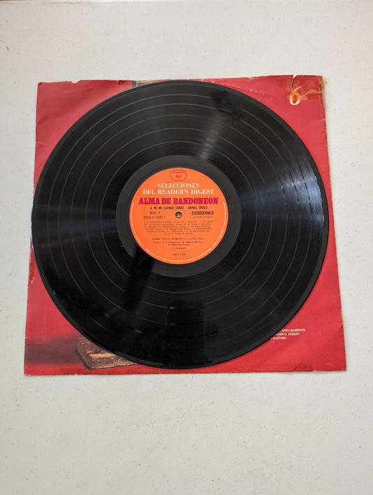 SELECCIONES DEL READER'S DIGEST ALMA DE BANDONEON AMI ME LLAMAN TANGO ANIBAL TROL(Vintage Vinyl Record LP Album)