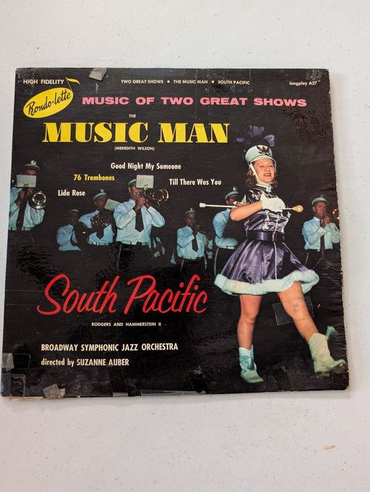 Smash Hits From The Music Man & South Pacific Vinyl (Vintage Vinyl Record LP Album)