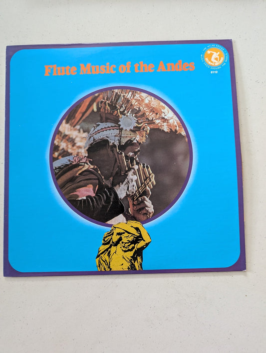Flute Music Of The Andes [1974] Vinyl LP Latin Folk Olympic Records US(Vintage Vinyl Record LP Album)