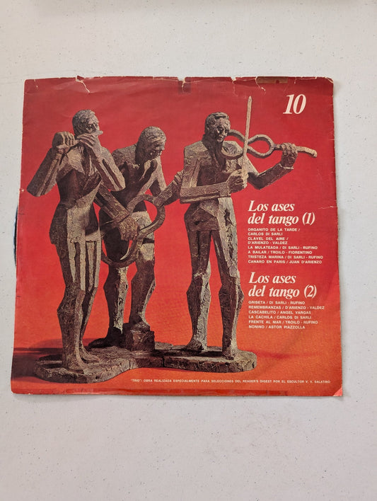 Alma De Bandoneón - Tangos Inolvidables - Vinyl-RCA-33RPM-12" (Vintage Vinyl Record LP Album)