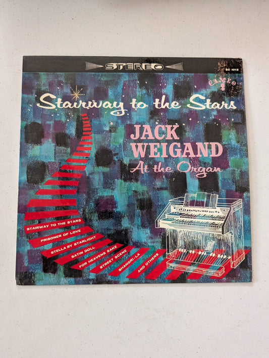 Jack Weigand 33 RPM Album - Stairway To The Stars - Cameo SC 1012(Vintage Vinyl Record LP Album)