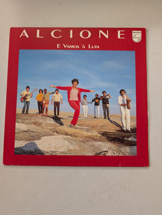 ALCIONE -E VAMOS A LUTA- 1980 BRAZILIAN LP  BOSSA NOVA(Vintage Vinyl Record LP Album)