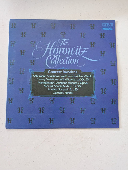 Horowitz Collection-Concert Favorites-RCA ARM1-2719-Vintage '75 (Vintage Vinyl Record LP Album)
