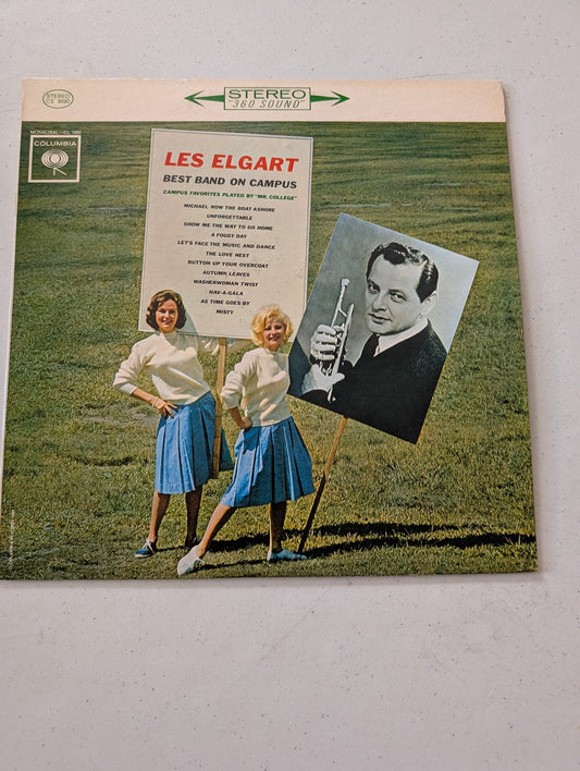 Les Elgart – Best Band On Campus(Vintage Vinyl Record LP Album)