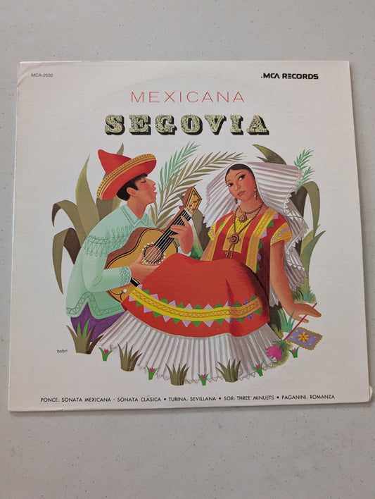Segovia – Mexicana(Vintage Vinyl Record LP Album)