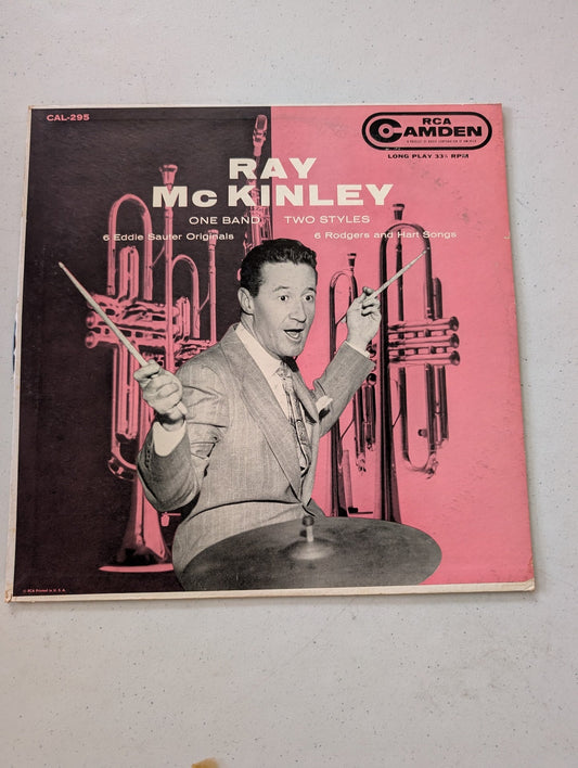 Ray McKinley Jazz One Style Two Bands Vinyl Camden Record LP 33 RPM 12"(Vintage Vinyl Record LP Album)