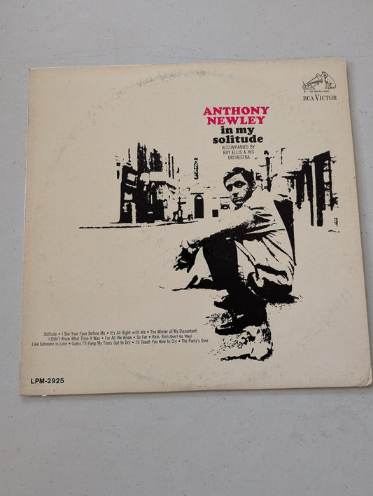 In My Solitude ANTHONY NEWLEY 12"  Lp 1964 RCA LSP2925 Ballads, Pop, Folk NM(Vintage Vinyl Record LP Album)