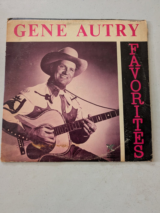 Gene Autry Favorites / Live from Madison Square Garden vinyl Republic(Vintage Vinyl Record LP Album)