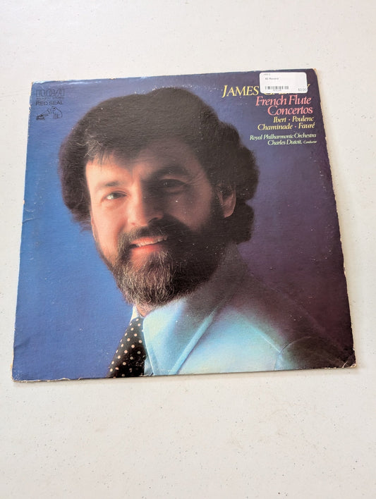 James Galway French Flute Concertos Album LP Vinyl Royal Philharmonic ARL1-3777(Vintage Vinyl Record LP Album)