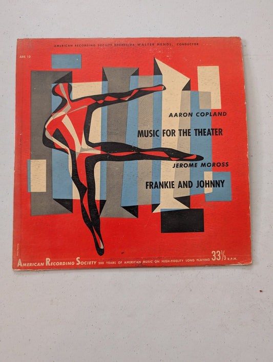 Frankie And Johnny Music For The Theater Jerome Moross Copland Vinyl LP Record(Vintage Vinyl Record LP Album)