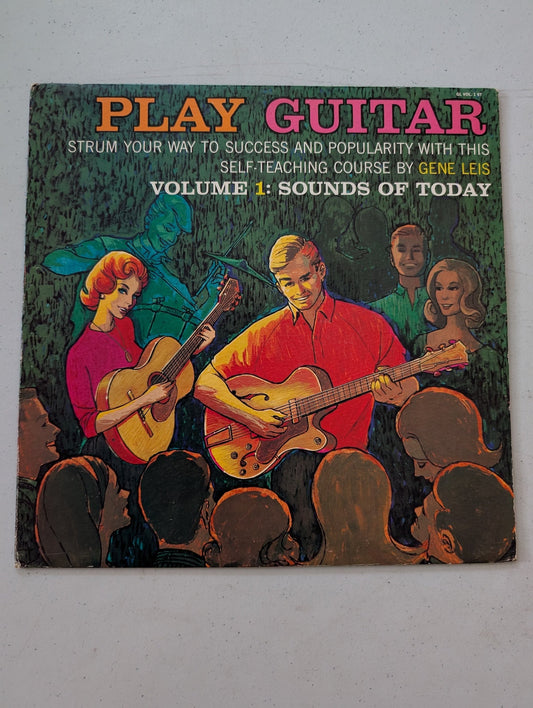 Play Guitar Vol. 1 Sounds of Today LP  1961 Gene Leis (Vintage Vinyl Record LP Album)