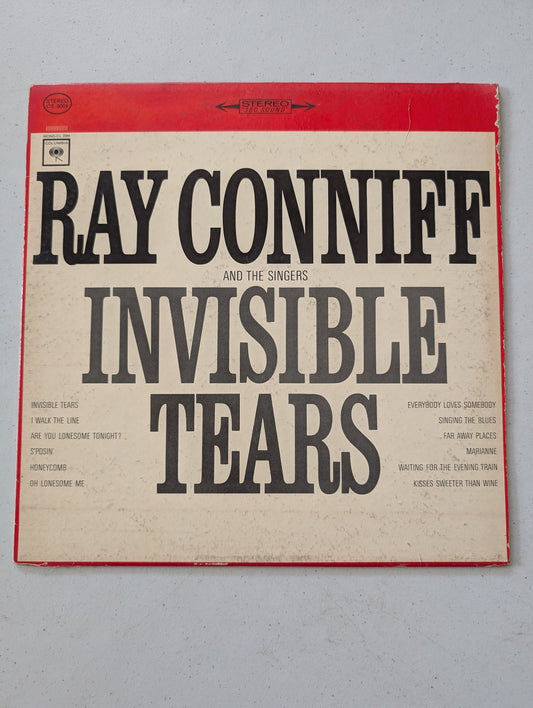 Ray Conniff And The Singers Invisible Tears Vinyl LP Columbia CS 9064 1964 Album(Vintage Vinyl Record LP Album)
