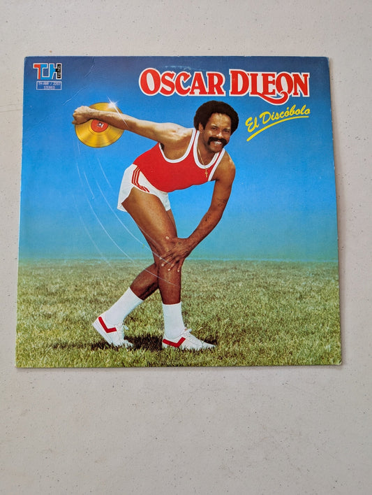 Oscar D ‘ Leon Y Su Orquesta - El Discobolo SALSA GUAGUANCO 1982 LATIN SALSA(Vintage Vinyl Record LP Album)