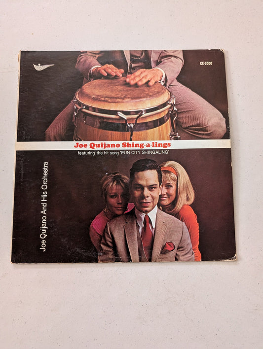 Joe Quijano And His Orchestra – Joe Quijano Shing-a-lings(Vintage Vinyl Record LP Album)