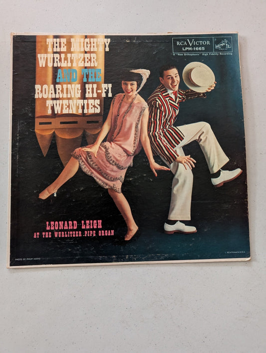 Leonard Leigh~The Mighty Wurlitzer and Roaring Hi-Fi Twenties~LIVING STEREO~Easy(Vintage Vinyl Record LP Album)
