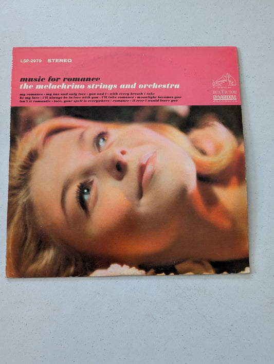 Music For Romance ~ The Melachrino Strings ~ 1964 RCA LSP-2979 (Vintage Vinyl Record LP Album)