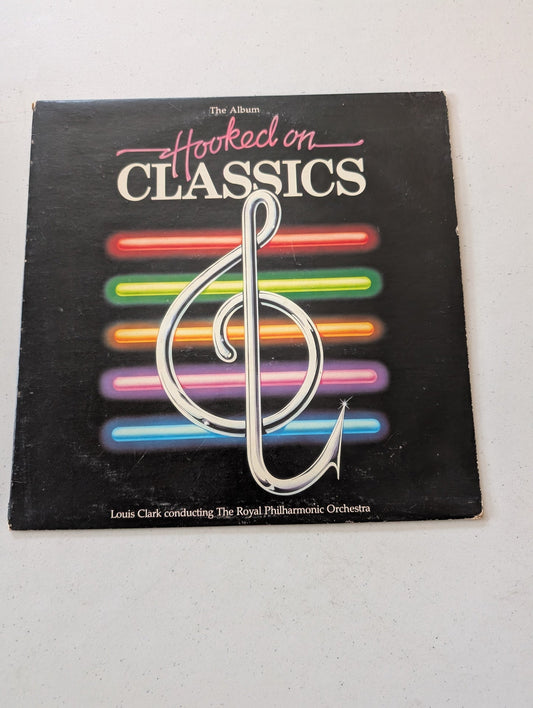 Louis Clark Conducting The Royal Philharmonic Orchestra – Hooked On Classics(Vintage Vinyl Record LP Album)