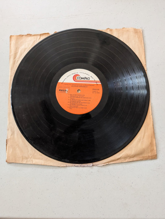 Alfredo Arrebola Cantes a Los 'Poemas Flamencos' de Manuel Machado CPHS-518(Vintage Vinyl Record LP Album)