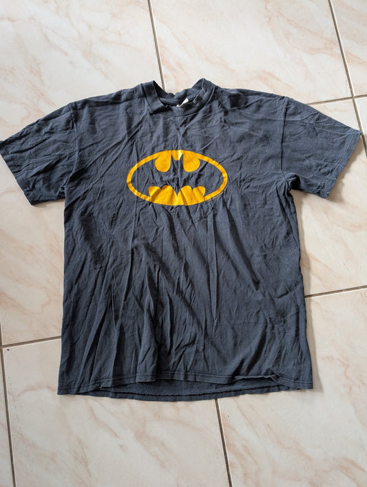 Batman Logo T-Shirt Mens XL 1985 (Vintage, T-shirt, fits XL Mens)