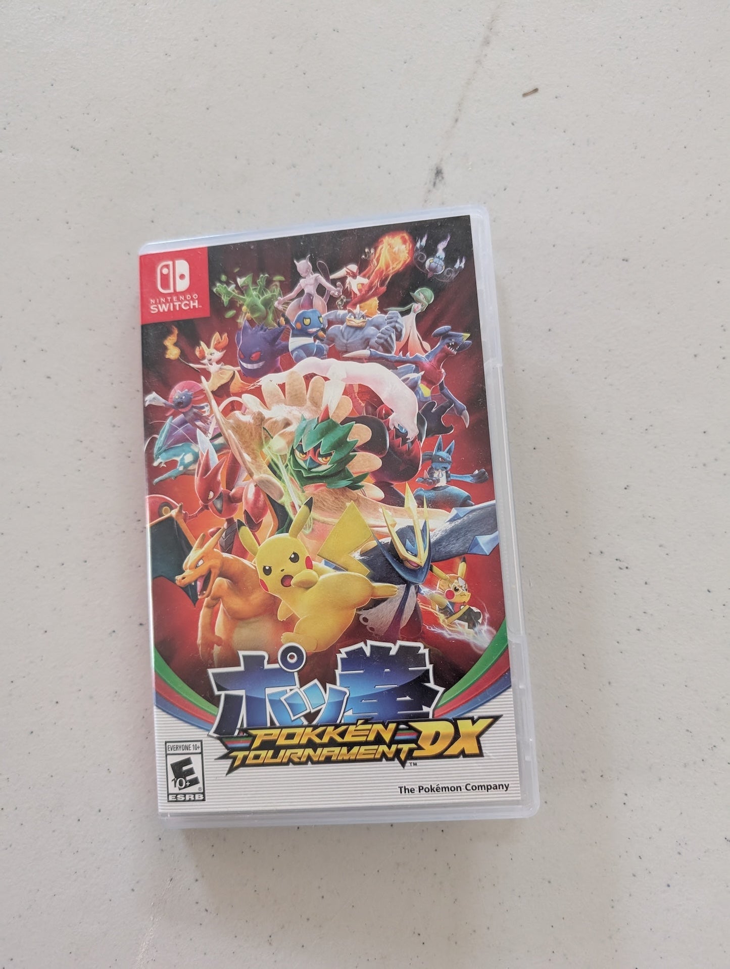 Pokemon Pokken Tournament DX Nintendo Switch  Japan Import 2017 Box only