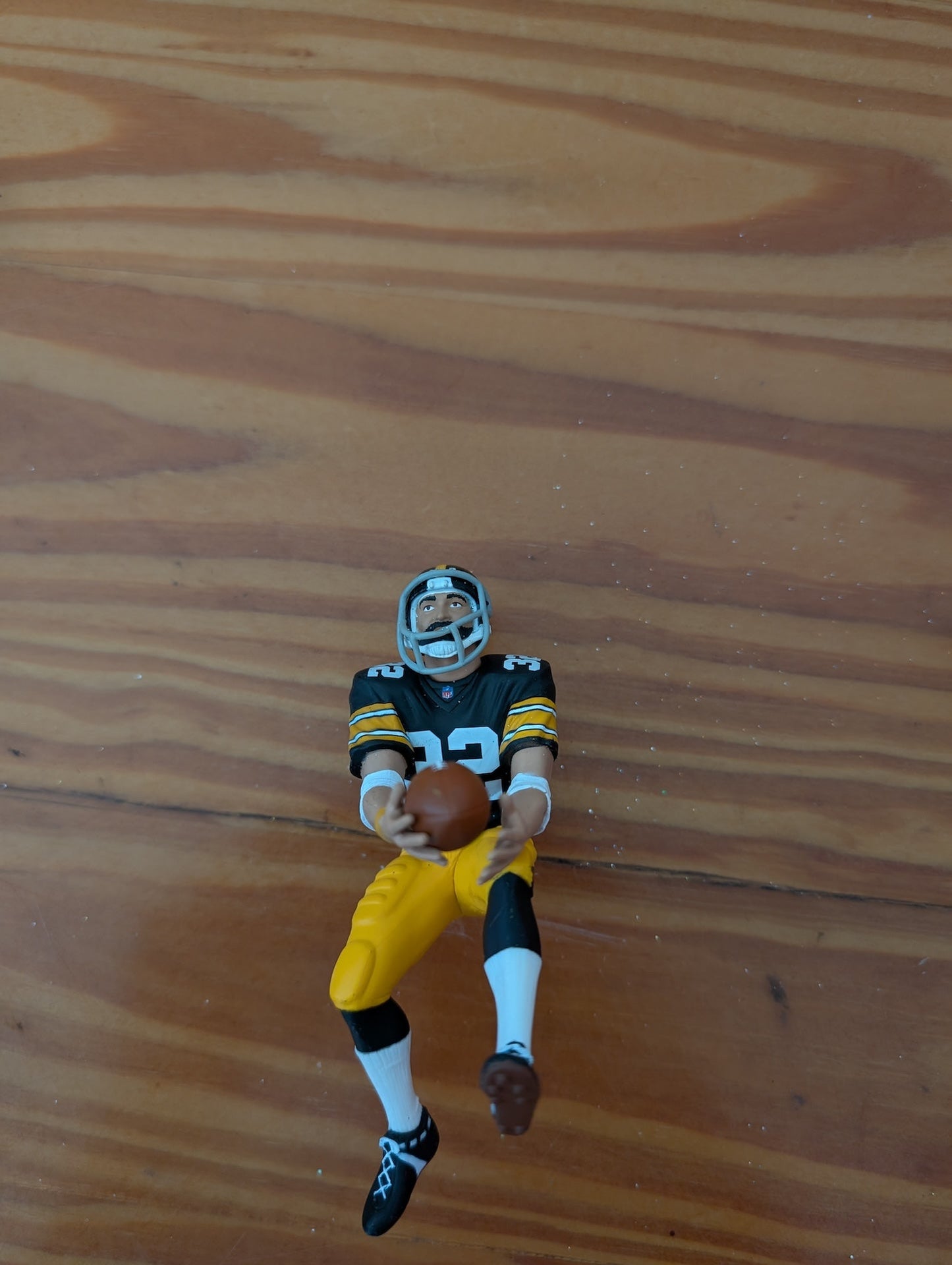 Pittsburgh Steelers Player Ornament from Unknown -  Ornaments (Resin or Plastic Ornament, Sports-themed, Black, Yellow, White)
