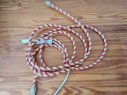 Candy Cane Extension Cord from Unknown -  Holiday Decor (Plastic, Metal, Fabric Lighting / Utility, Traditional, Red, White)